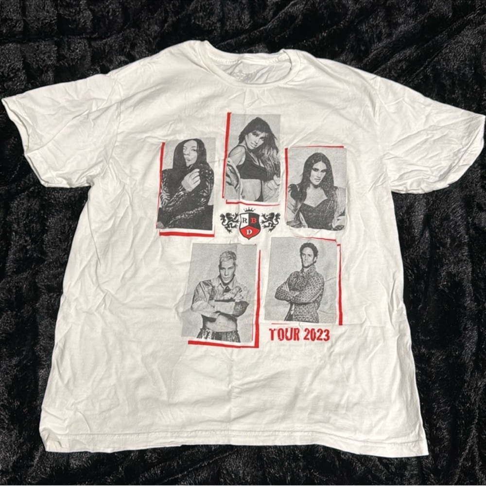 RBD White Tour 2023 Graphic T-Shirt